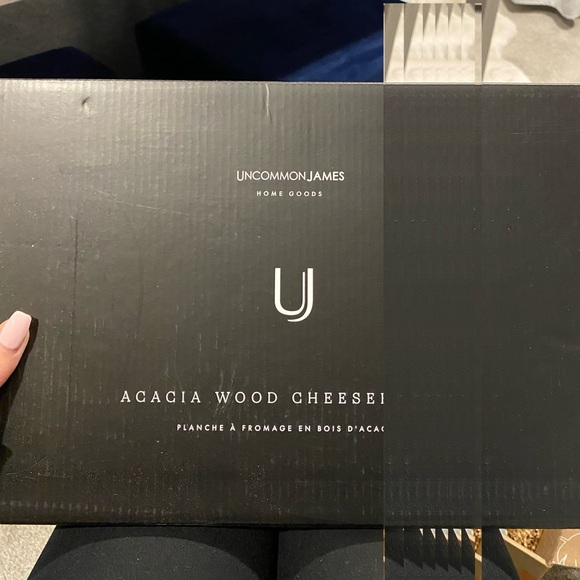 NEW Uncommon James check Charcuterie Cheeseboard - Picture 8 of 9